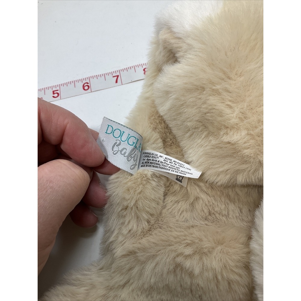 Douglas baby tan/cream puppy Super Soft Unisex Lovey Sewn Eyes & Nose 2023 - Picture 11 of 13